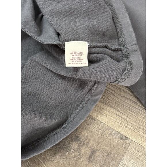 Free People Dress Womens Large Grey FP Mod Tunic Minimal Boho Modest Lagenlook - Picture 4 of 10